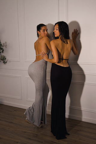 Open Back Slip Dress (Available in 2 colors)