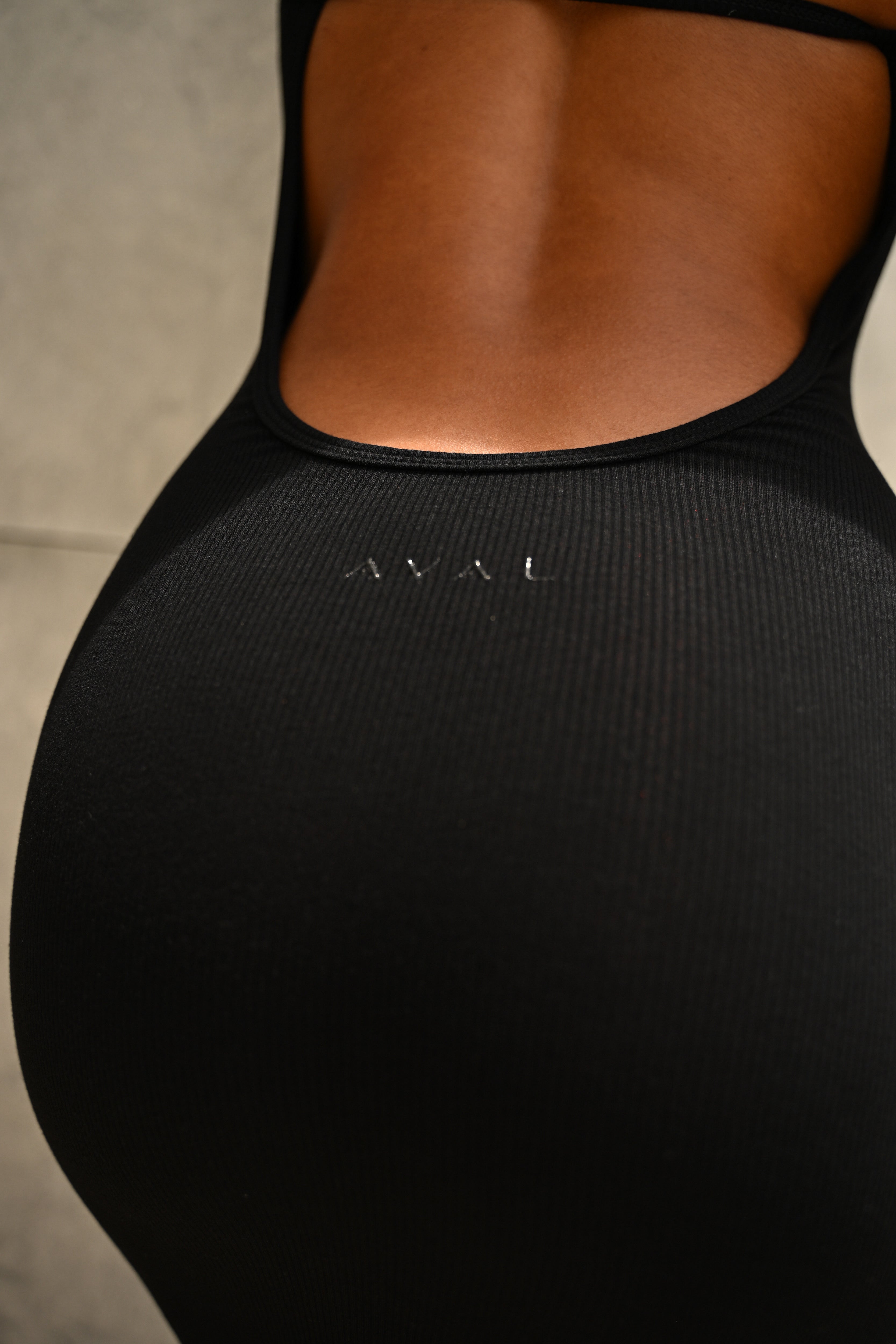 spandex for open back dress Open Back Slip Dress (Available in 5 colors) Black / XS/S